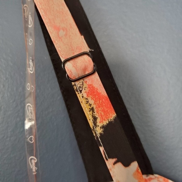 Candie's Floral Cocktail Dress Pink Size 7 - Picture 6 of 9